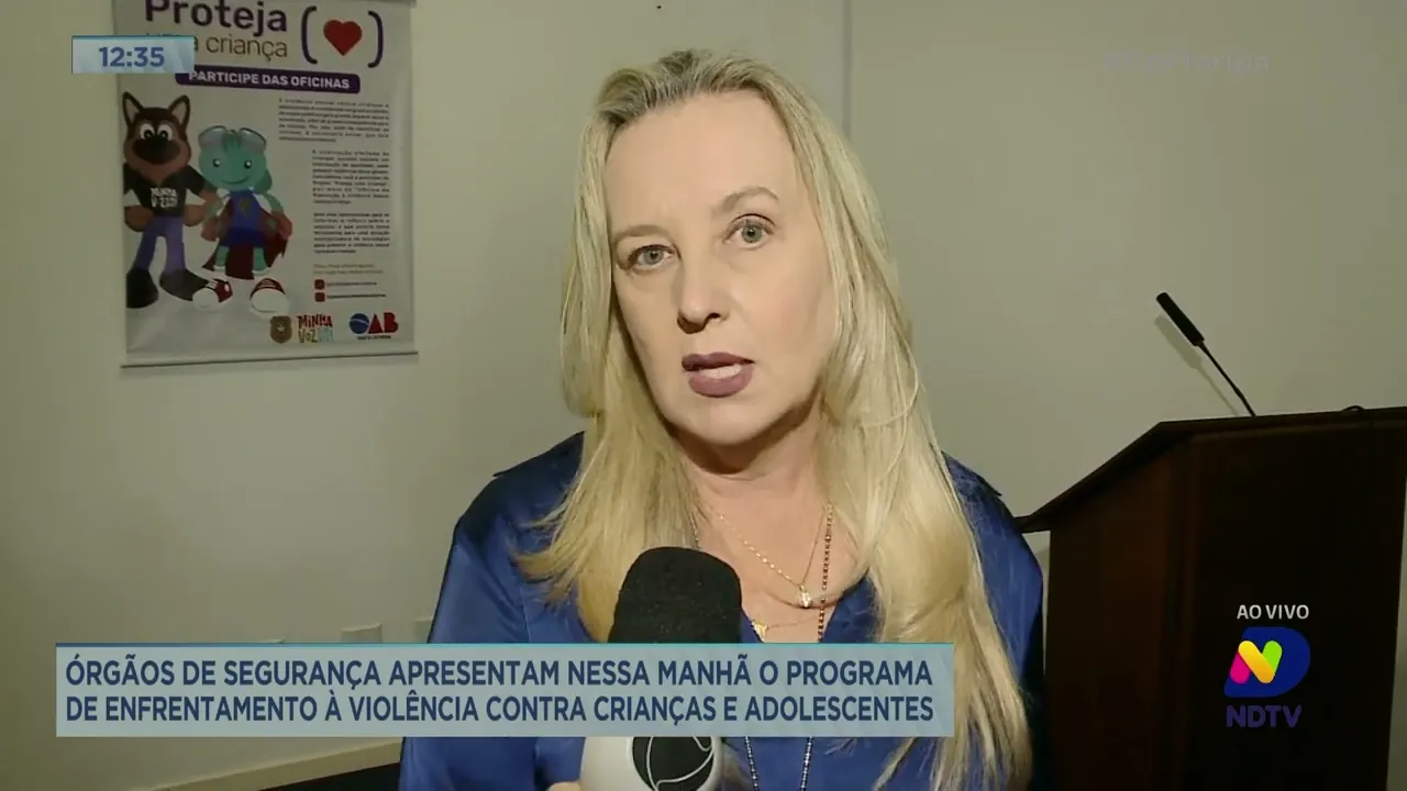 Órgãos de segurança apresentam programa de enfrentamento à violência contra crianças e adolescentes