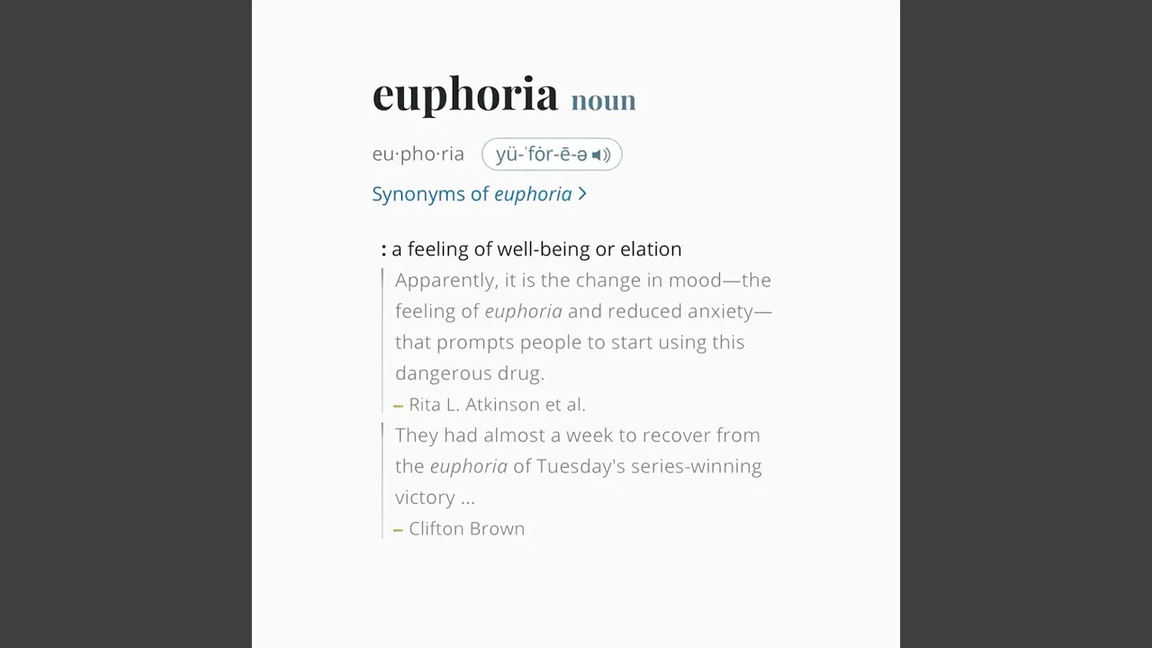 euphoria