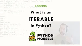 What is an iterable in Python