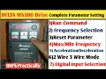 Delta MS300 Drive Parameter Setting How to Program Delta Drive Delta Drive Parameter Setting