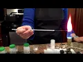 Flame test of the Elements from Groups 1 and 2 on the periodic table Na Sr Ca and K