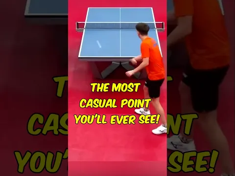 The Coldest Point in Table Tennis π₯Ά