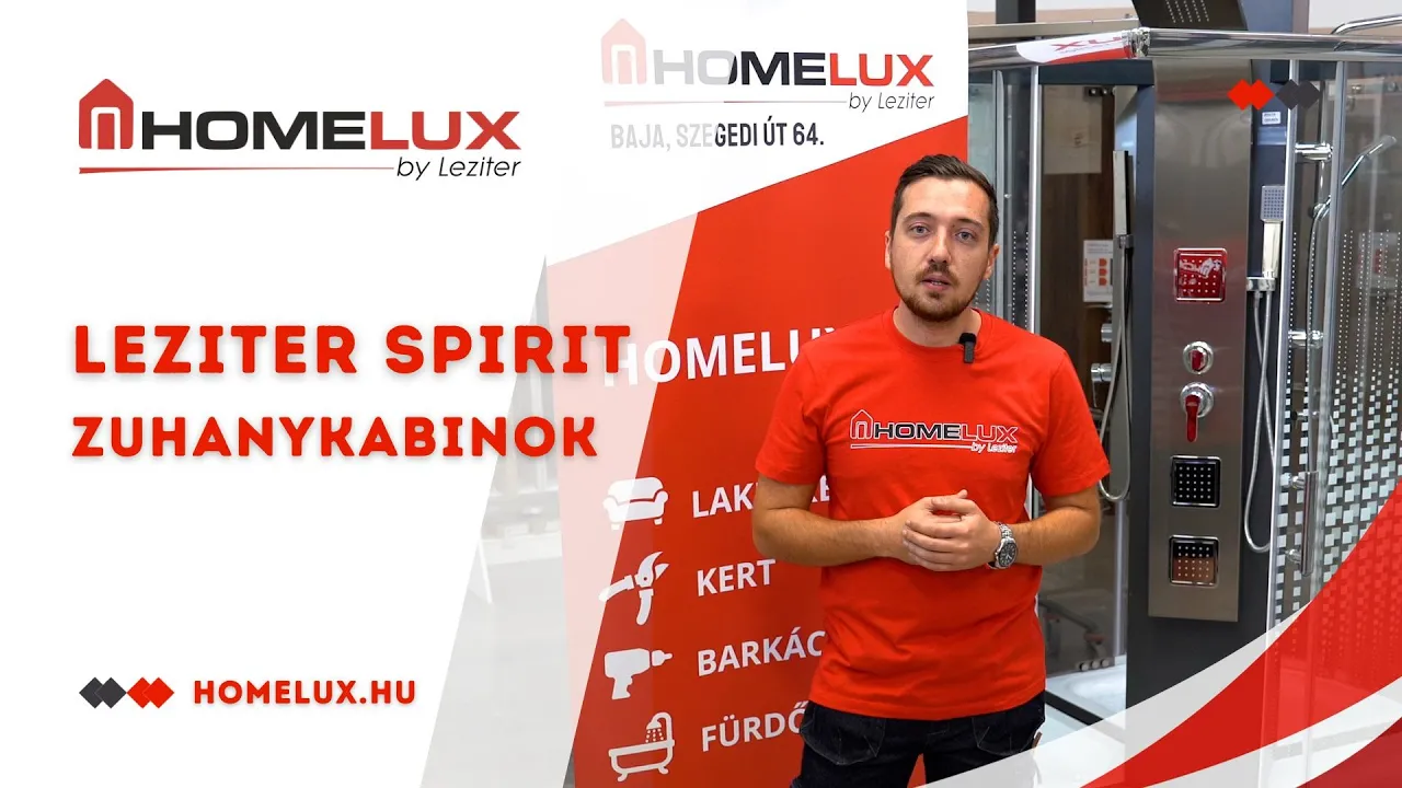 Homelux Lakberendezés — HOME LUX - Spirit Shower Cabin (YouTube video ad)