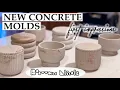 Fav New Concrete Candle Molds testing out Boowann Nicole