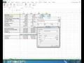 One-way sensitivity analysis using TopRank and Excel