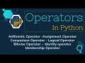 Python Operators Python Tutorial
