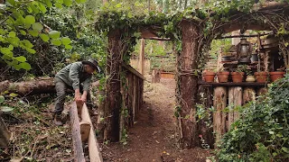 The Small Terrace Is Finished | Self-Sufficiency and DIY Nature 