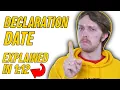 WHAT IS THE DIVIDEND DECLARATION DATE EASIEST EXPLANATION Straight to the Point