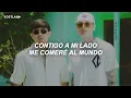Oscar Maydón x Peso Pluma - Asquerosamente Rico (Letra) | contigo a mi lado me comere al mundo