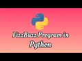 Python FizzBuzz Program