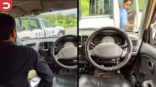 Remote Control Car Crashes Into Police