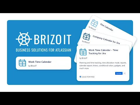 watch Work Time Calendar - Time Tracking for Jira video