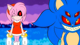 Download SONIC KILLED AMY \u0026 CREAM THE RABBIT \u0026 IS GOING AFTER SALLY (Scary sonic.exe videos) MP3