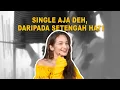 Download Lagu EMANG GA BOLEH SETENGAH - SETENGAH KALO HIDUP, APALAGI SETENGAH HATI
