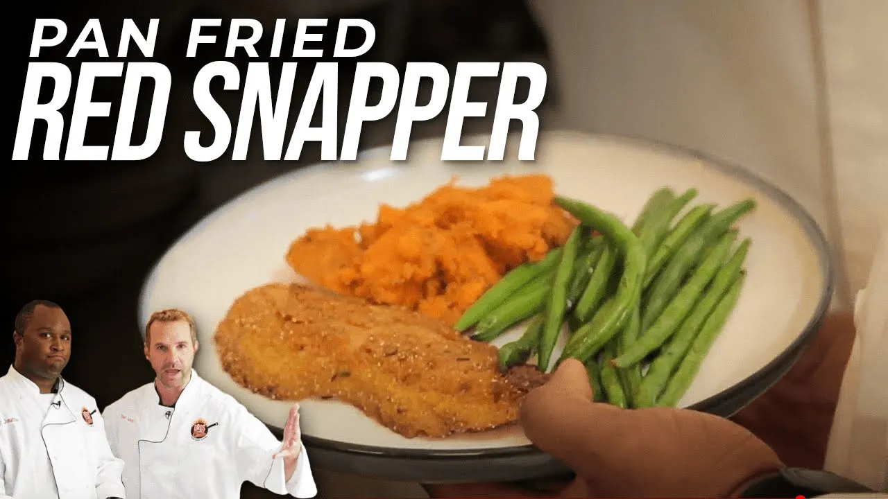 How To Cook Red Snapper - Pan Fried Red Snapper Recipe   Dads That Cook