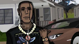 Travis Scott - Beibs in the trap ANIMATED