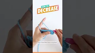 How to Crochet Decrease DEC for Beginners - Easy Amigurumi Tutorial