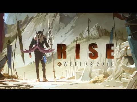 Download MP3 RISE (ft. The Glitch Mob, Mako, and The Word Alive) | Worlds 2018 - League of Legends