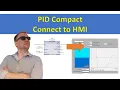 TIA Portal PID Compact - Connect to HMI Control in Runtime