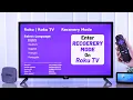 Roku TV s How to Enter Recovery Mode