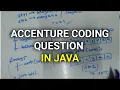 Accenture Coding Questions In Java For Placement 2023 java anagrams