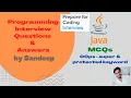 Java MCQ Object Oriented Programming MCQ - OOPs Super Protected keyword Interview Questions