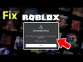 Roblox Connection Error Sorry there was a problem reaching our servers Fixed
