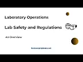 Lab Safety and Regulations ASCP MLS Prep