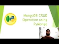 MongoDB CRUD Operation using PyMongo