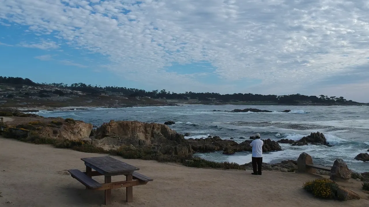 17-Mile Drive In Monterey Along Pebble Beach 17-Mile Drive In Monterey Along Pebble Beach