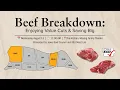 Beef Breakdown Enjoying Value Cuts Saving Big
