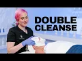 Double Cleansing with Circadia Facials