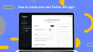 How to create your own Twitter API app