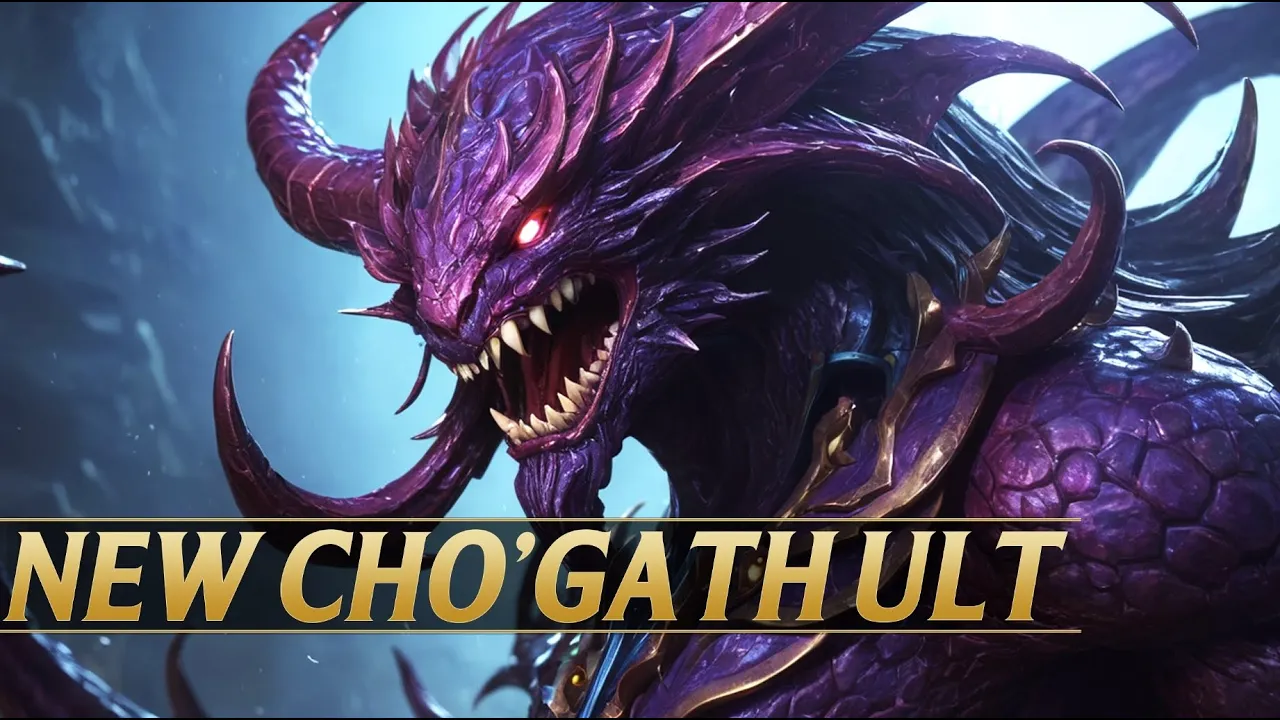 NEW CHO'GATH ULTIMATE BUFF - League of Legends