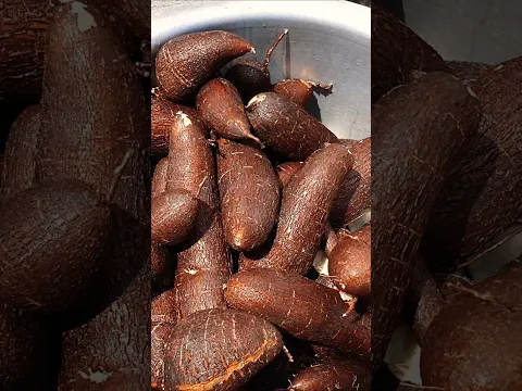 Crispy Cassava Finger Chips Recipe #shorts