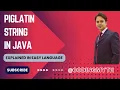 Piglatin String Java Piglatin Word String Program ICSE Class 10 Computer String Manipulation