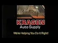 1982 Kragen Auto parts TV Commercial