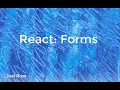 INFO 340 - React Forms