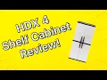 X 4 Shelf Plastic Multi-Purpose Cabinet REVIEW