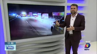 BR-470: Idosa morre após ser atropelada