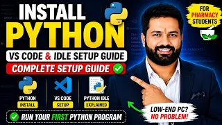 Python Installation for Beginners Install Python VS Code Run Your First Program