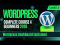WordPress Dashboard Tutorial Every Menu Setting Explained