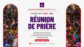 Vendredi 09-10-2026 "RÉUNION DE PRIÈRE" Frère EKAKA.