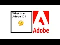 What is an Adobe ID