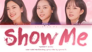 tea party show me lyrics color coded han rom eng 