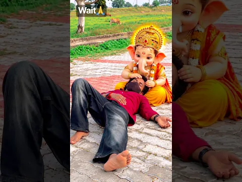 Deva Shree Ganesha😱😱🙏#shorts #shortvideo #youtubeshorts #shortsfeed