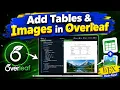 How to Add Tables and Images in Overleaf Complete LaTeX Tutorial for Beginners