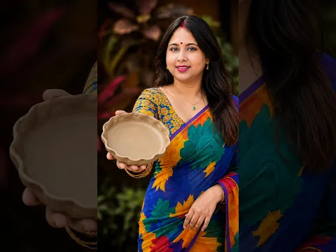 মাটি দিয়ে এত সুন্দর একটা জিনিস বানালাম🥀😍#shorts#ytshorts#trending#craftidea