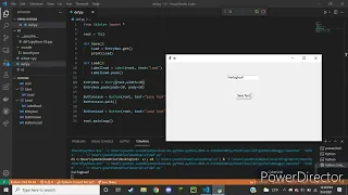 Making a Load and Save with python Tk code in Description
