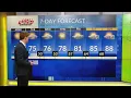 Monday Early Morning First Warn Forecast